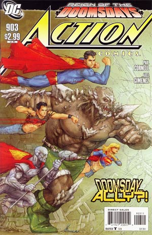 Action Comics #903 Cover A Regular Kenneth Rocafort Cover (Reign Of Doomsday Tie-In)