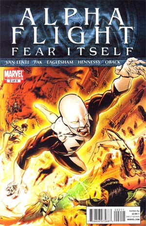 Alpha Flight Vol 4 #2 Cover A Regular Phil Jimenez Cover (Fear Itself Tie-In)