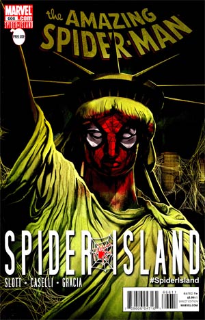 Amazing Spider-Man Vol 2 #666 Cover A 1st Ptg Regular Mike Del Mundo Cover (Spider-Island Prelude)