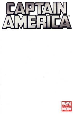Captain America Vol 6 #1 Cover B Variant Blank Cover