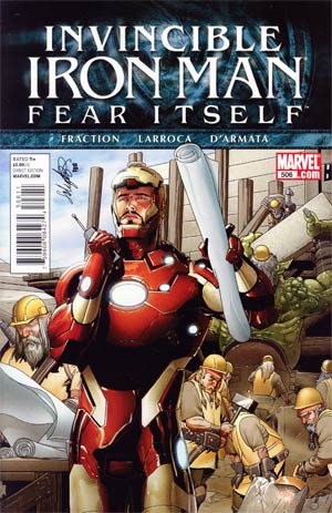 Invincible Iron Man #506 (Fear Itself Tie-In)