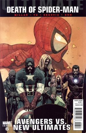 Ultimate Comics Avengers vs New Ultimates #6 Regular Leinil Francis Yu Cover (Death Of Spider-Man Tie-In)