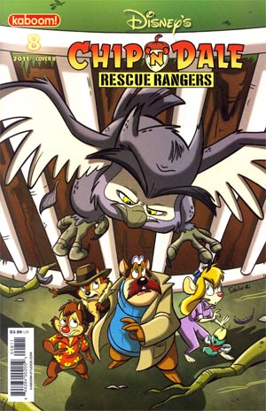 Chip N Dale Rescue Rangers Vol 2 #8 Cvr B