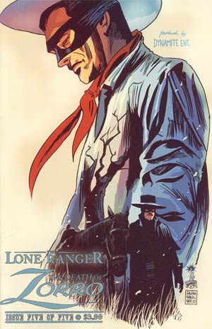 Lone Ranger Zorro Death Of Zorro #5 Cover A Regular Francesco Francavilla Cover