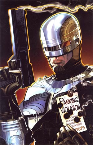 Terminator Robocop Kill Human #1 Cover E DF Exclusive Walter Simonson Virgin Cover