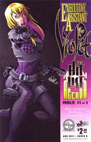 Executive Assistant Violet #1 Cover B Edu Francisco