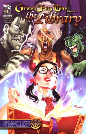 Grimm Fairy Tales Presents The Library #1 Cover B Joe Pekar