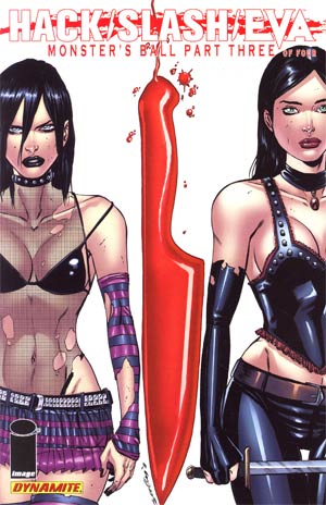 Hack Slash Eva Monsters Ball #3 Regular Tim Seeley Cover