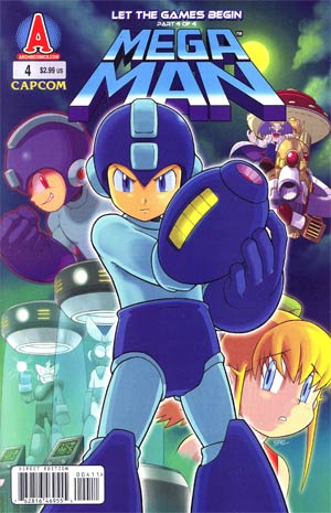 Mega Man Vol 2 #4 Regular Spaz Cover