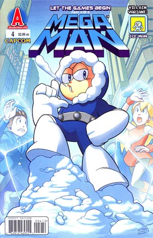 Mega Man Vol 2 #4 Variant Ben Bates Villain Cover