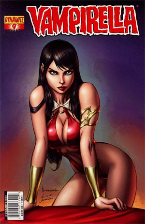 Vampirella Vol 4 #9 Regular Ale Garza Cover