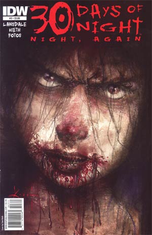 30 Days Of Night Night Again #3 Cover A Regular Sam Kieth Cover