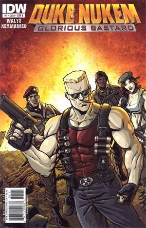 Duke Nukem Glorious Bastard #1 Cover B