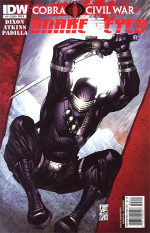 Snake Eyes #3 Cover B (Cobra Civil War Tie-In)