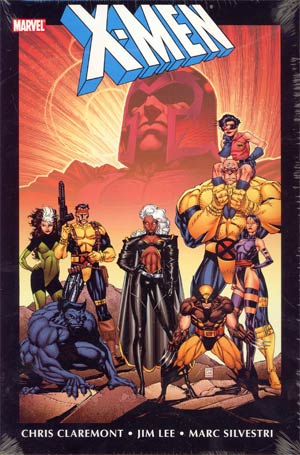 X-Men By Chris Claremont & Jim Lee Omnibus Vol 1 HC Book Market Magneto & Team Cover
