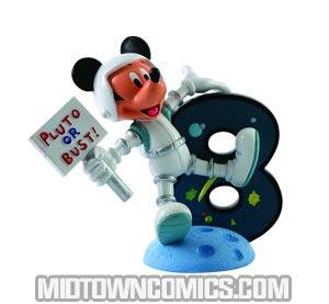 Disney Showcase Mickey Mouse By The Numbers Figurine - 8 Astronaut Mickey