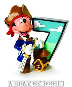 Disney Showcase Mickey Mouse By The Numbers Figurine - 7 Pirate Mickey