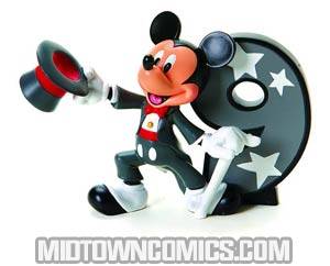 Disney Showcase Mickey Mouse By The Numbers Figurine - 9 Top Hat Mickey