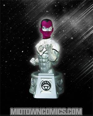 Heroes Of The DC Universe Blackest Night White Lantern Sinestro Bust