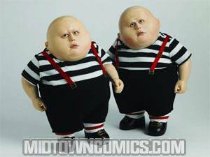 Tonner Alice In Wonderland Tweedle Dee & Tweedle Dum Doll Set