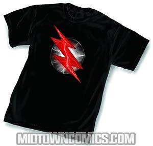 Flashpoint Reverse Flash Symbol  T-Shirt Large