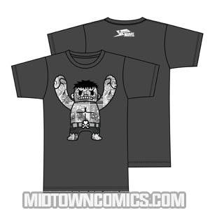 tokidoki x Marvel Hulk Comics Grey T-Shirt Large