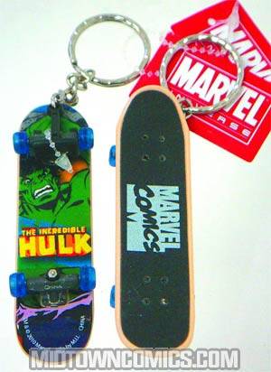 Marvel Skateboard Keyring - Hulk