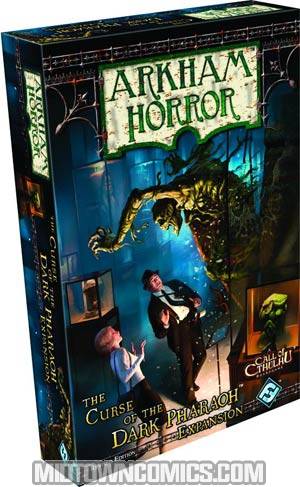 Arkham Horror Curse Of The Dark Pharaoh Expansion Revised Edition