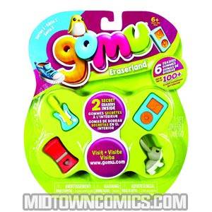 Gomu Eraser 6-Pack Assortment Case