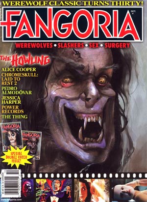 Fangoria #307 Oct 2011 Cover Featuring The Howling