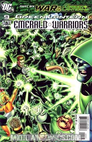 Green Lantern Emerald Warriors #9 Cover B Incentive George Perez Variant Cover (War Of The Green Lanterns Part 6)