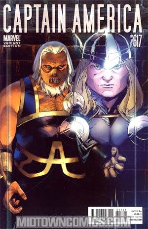 Captain America Vol 5 #617 Cover B Incentive Thor Goes Hollywood Variant Cover