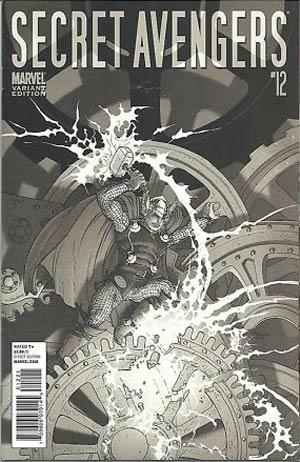 Secret Avengers #12 Incentive Thor Goes Hollywood Variant Cover
