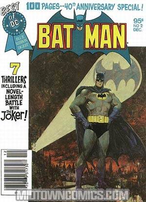 Best Of DC Blue Ribbon Digest #2 Batman 40th Anniversary Special