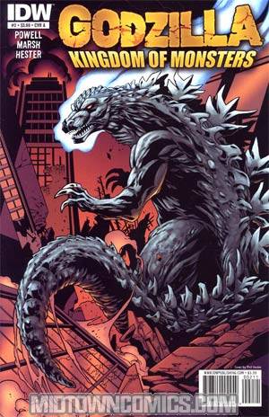 Godzilla Kingdom Of Monsters #2 Cover A 1st Ptg