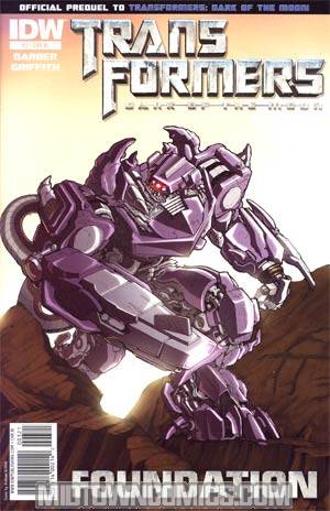 Transformers 3 Movie Prequel Foundation #3 Incentive Andrew Griffith Interconnected Variant Cover