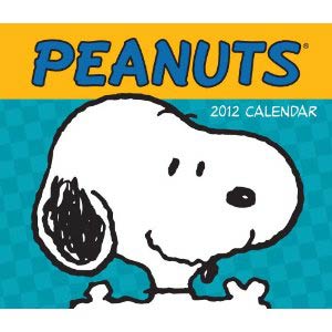 Peanuts 2012 9x7-Inch Weekly Planner