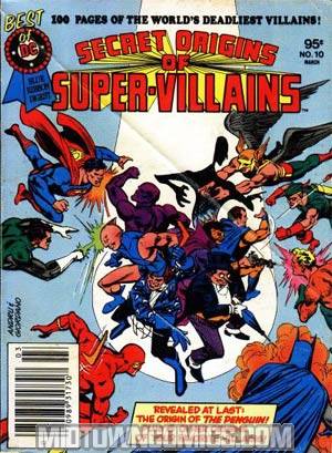 Best Of DC Blue Ribbon Digest #10 Secret Origins Of Super-Villains
