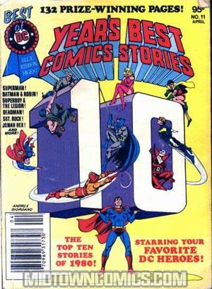 Best Of DC Blue Ribbon Digest #11 Years Best Comics Stories