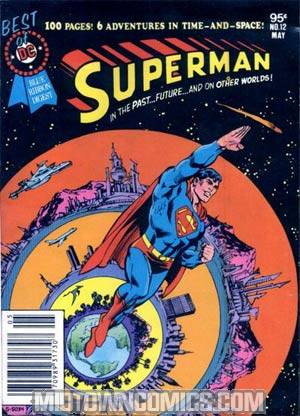 Best Of DC Blue Ribbon Digest #12 Superman Time And Space Stories
