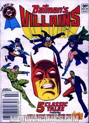 Best Of DC Blue Ribbon Digest #14 Batmans Villains