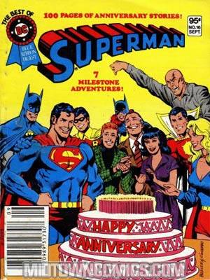 Best Of DC Blue Ribbon Digest #16 Superman Anniversary Stories