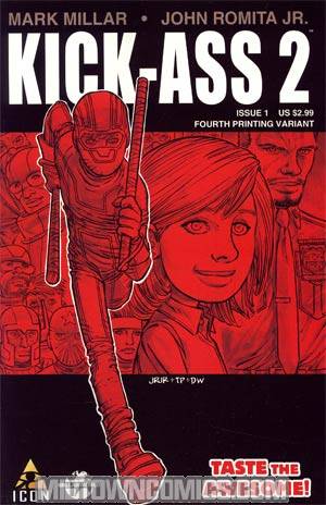 Kick-Ass 2 #1 Cover D 4th Ptg Variant Cover