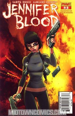 Garth Ennis Jennifer Blood #3 Regular Ale Garza Cover