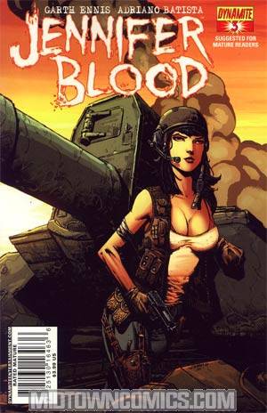 Garth Ennis Jennifer Blood #3 Regular Johnny Desjardins Cover