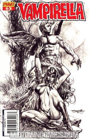 Vampirella Vol 4 #5 Incentive Stephen Segovia Sketch Cover
