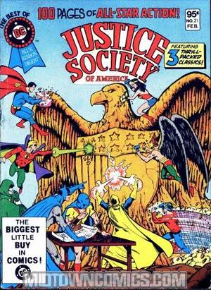 Best Of DC Blue Ribbon Digest #21 Justice Society Of America