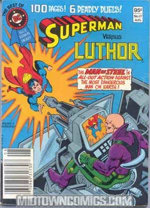 Best Of DC Blue Ribbon Digest #27 Superman Versus Luthor