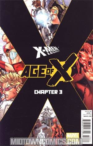 X-Men Legacy #246 Cover B 2nd Ptg Variant Cover (Age Of X Part 3)