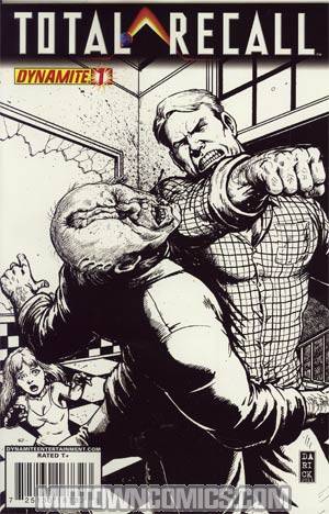 Total Recall #1 Incentive Darick Robertson Sketch Cover